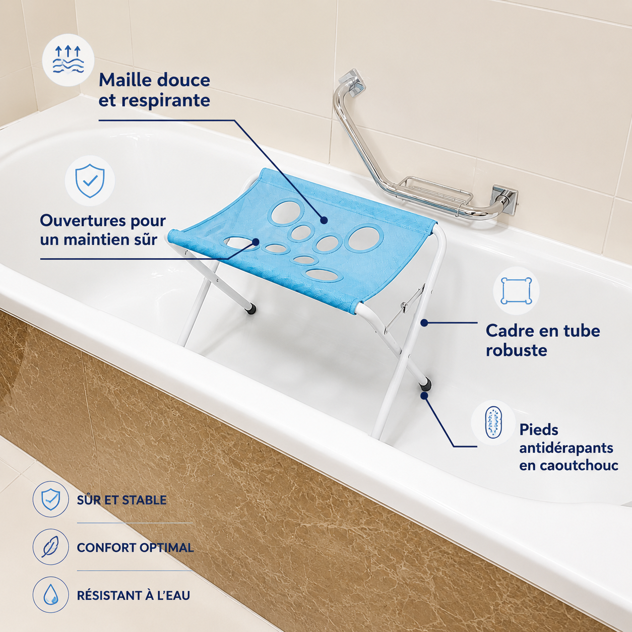 Chaisse de toilettage pour animaux